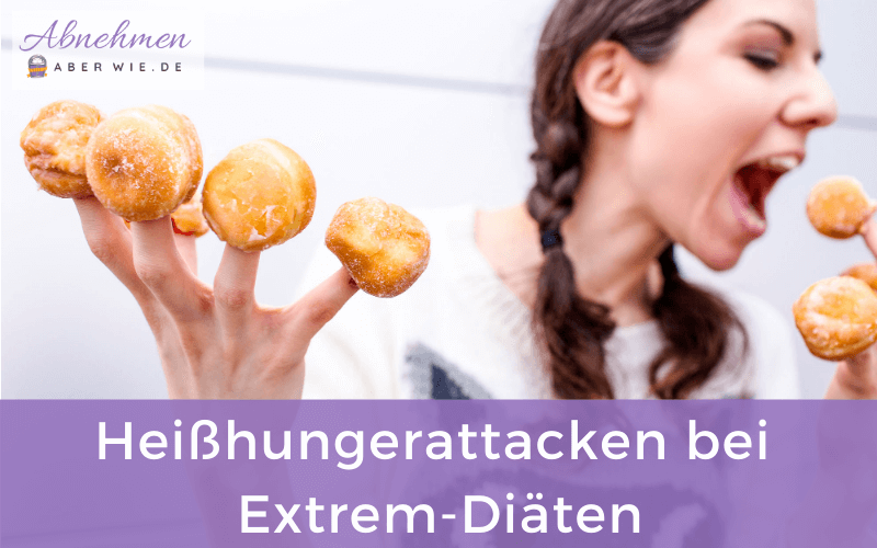 Bei extremen Low Carb Diäten treten häufig Heißhunger-Attacken auf